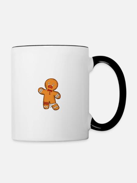 Machen Sie dieses rothaarige Geschenk mit Ingwer-Schnappschuss nicht zu Weihnachten - Tasse zweifarbig - Weiß/Schwarz