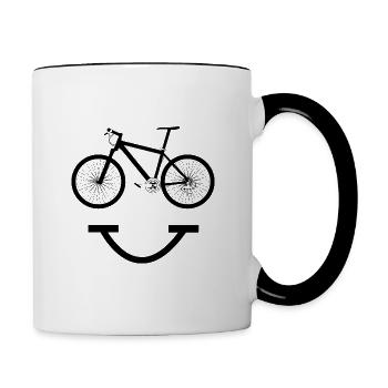 bicycle - Contrasting Mug - white/black - Right
