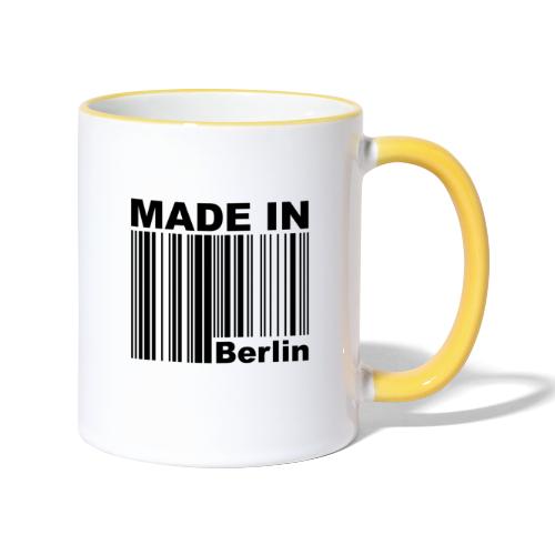 Made in Berlin - Tasse zweifarbig
