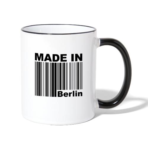 Made in Berlin - Tasse zweifarbig