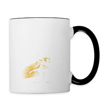 France 2024 - Mug contrasté - blanc/noir - Droite