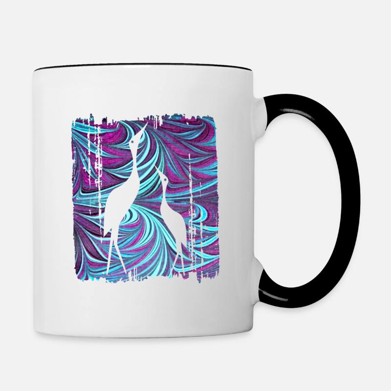 Crane E 74 - Contrasting Mug - white/black