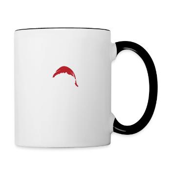 Happy ass nights you wine holes - Contrasting Mug - white/black - Right