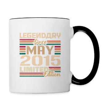 May 2015 May - Jubilee May 2015 - Contrasting Mug - white/black - Right