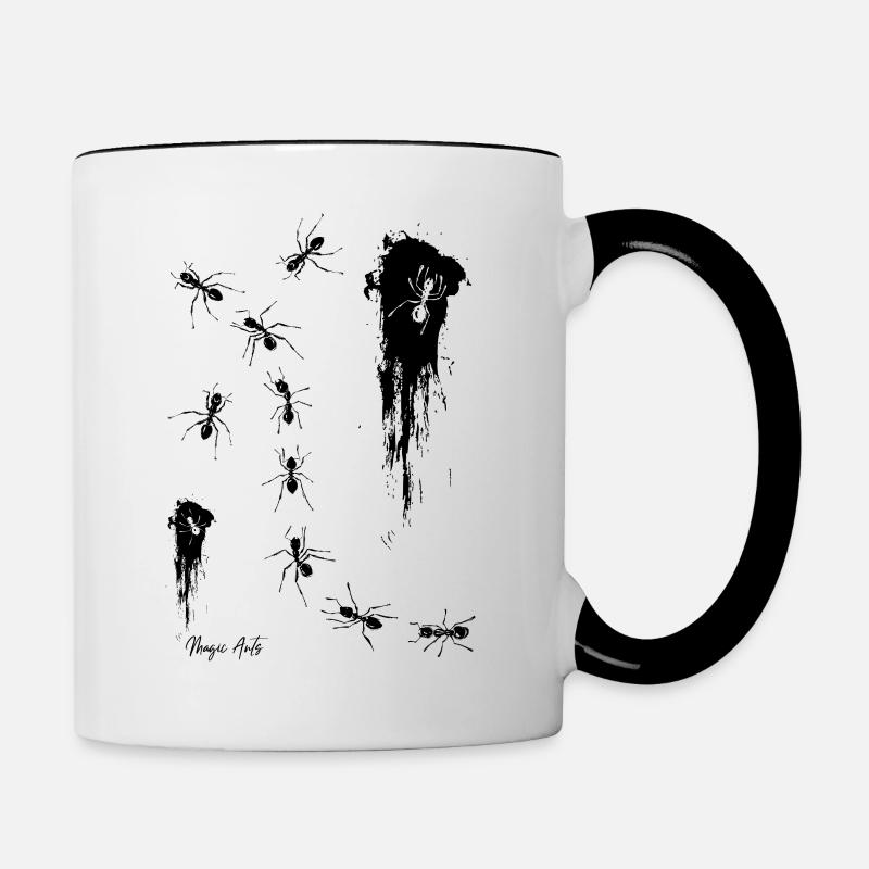 Magic Ant´s - Tasse zweifarbig - Weiß/Schwarz