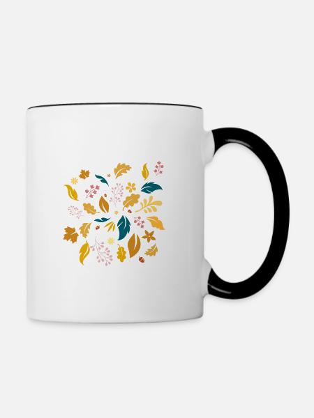It‘s Fall - Tasse zweifarbig - Weiß/Schwarz