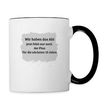 We have the Abi - Contrasting Mug - white/black - Right
