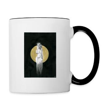 Dark Medusa - Contrasting Mug - white/black - Right