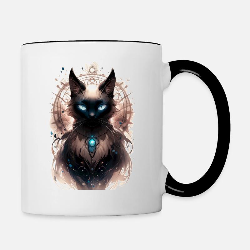 Power Stone - Contrasting Mug - white/black