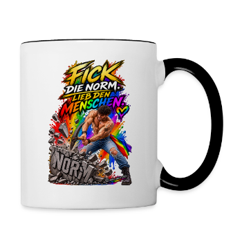 Tasse zweifarbig