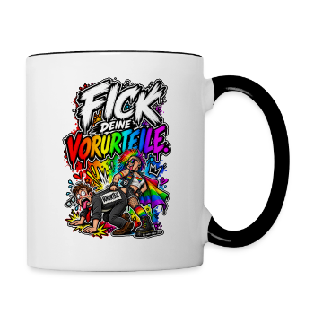 Tasse zweifarbig
