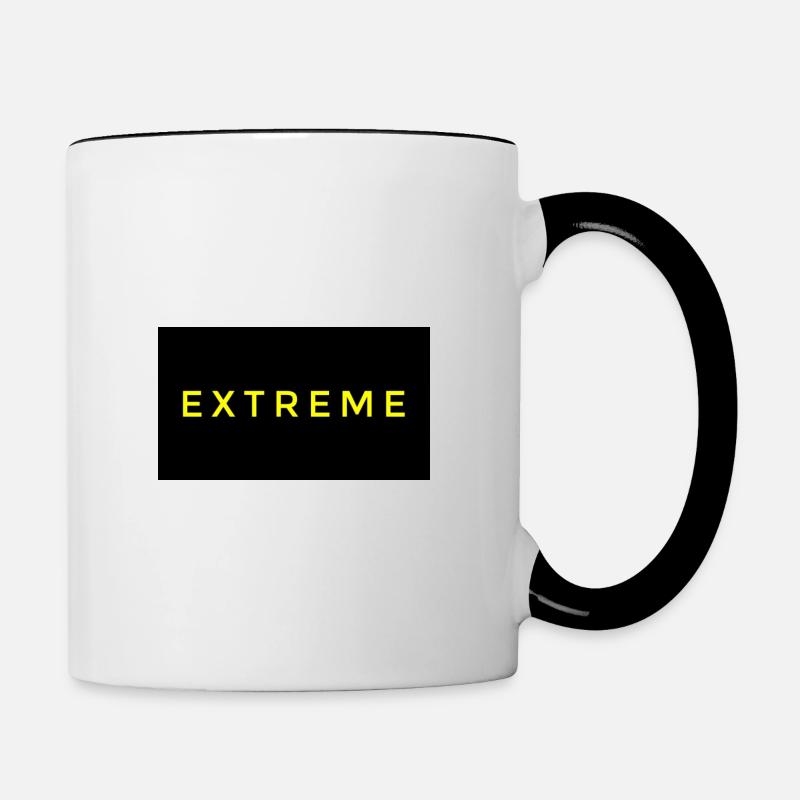 Extreme 1 - Contrasting Mug - white/black