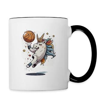 The Magical Hoops - Contrasting Mug - white/black - Right