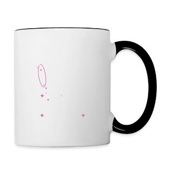 Ich kann nicht Ich habe Vintage Rhythmic Gym Frau - Tasse zweifarbig - Weiß/Schwarz - Rechts