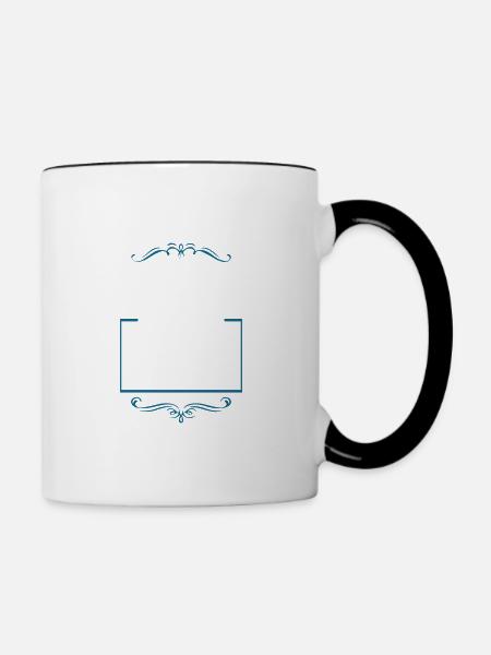 Cooking Crew - Tasse zweifarbig - Weiß/Schwarz