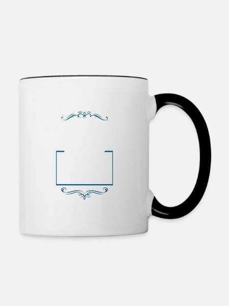Groom Team - Tasse zweifarbig - Weiß/Schwarz