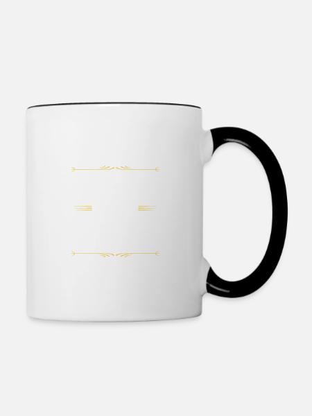 Sailing Team - Tasse zweifarbig - Weiß/Schwarz