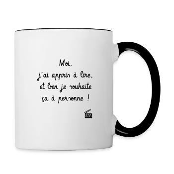 Kaameløtt - Réplique Culte - Citation Léodagan - Mug contrasté - blanc/noir - Droite