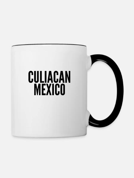 Culiacan Mexico - Tasse zweifarbig - Weiß/Schwarz