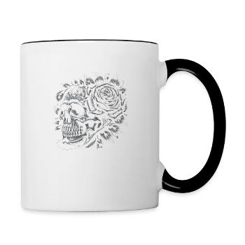 Eternal Contrast - Contrasting Mug - white/black - Right