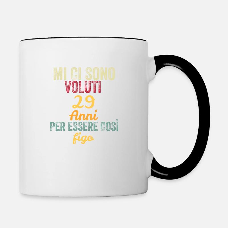 It Took Me 29 Years to Be So Cool - Contrasting Mug - white/black