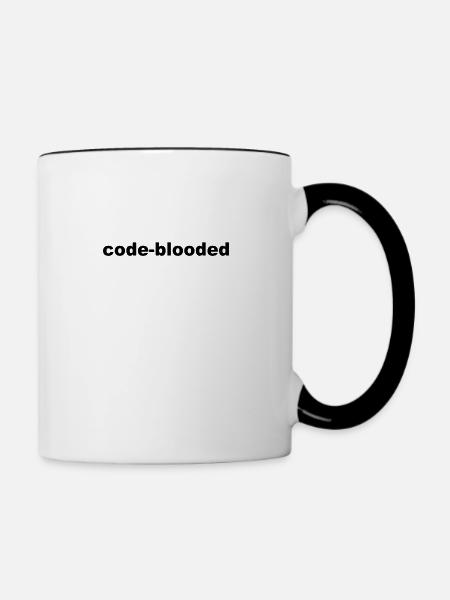 Programmierer - Tasse zweifarbig - Weiß/Schwarz