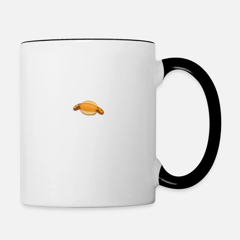 Bratwurst - Tasse zweifarbig - Weiß/Schwarz
