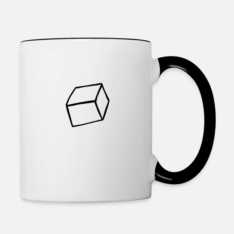Sugar / Cute Coffee Dates - Contrasting Mug - white/black