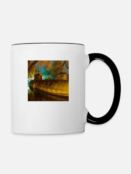 U-Boot FairyTale 2 - Tasse zweifarbig - Weiß/Schwarz