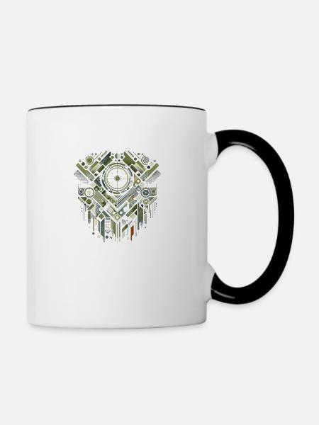 Operatives Kommando - Tasse zweifarbig - Weiß/Schwarz