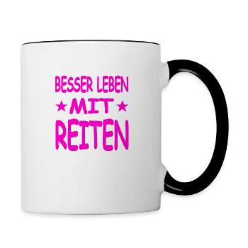 Ride - Contrasting Mug - white/black - Right