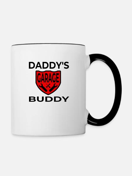 Garage - Tasse zweifarbig - Weiß/Schwarz