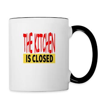 Kitchen - Contrasting Mug - white/black - Right