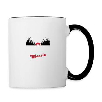 Limited edition 1963 Classic vinyl - Contrasting Mug - white/black - Right