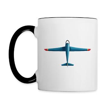 BlueRedtip - Contrasting Mug - white/black - Left