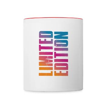 Édition limitée - Mug contrasté - blanc/rouge - Devant