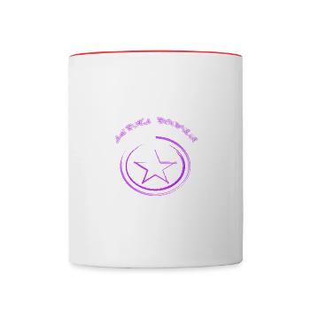 Alpha Power - Contrasting Mug - white/red - Front