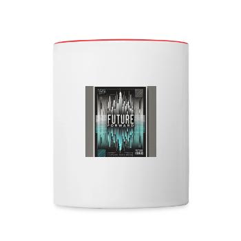Future Forward - Statement - Positive Vibes - Contrasting Mug - white/red - Front