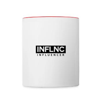 Inflnc - Influencers - Contrasting Mug - white/red - Front