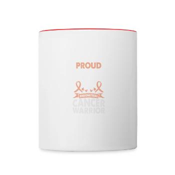 Daddy of - Contrasting Mug - white/red - Front