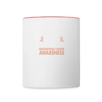 Je suis un survivant de l' - Mug contrasté - blanc/rouge - Devant