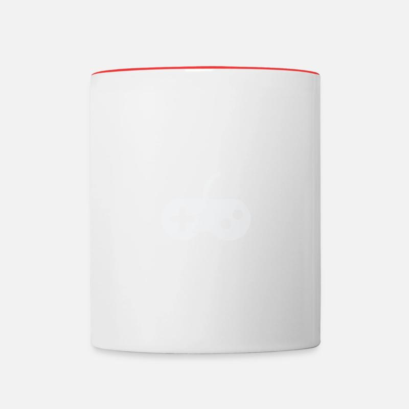 Controller - Tasse zweifarbig - Weiß/Rot