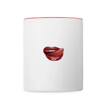 Juicy - Contrasting Mug - white/red - Front
