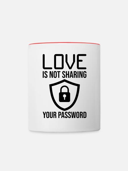 Cybersecurity Computersicherheit Cybersecurity - Tasse zweifarbig - Weiß/Rot
