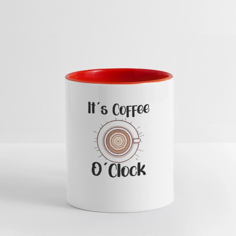 Coffee Lover Caffeine Molecule Java Latte Espresso Tasse zweifarbig