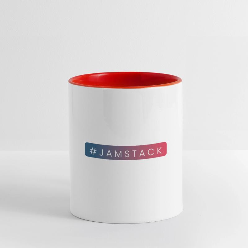 JAMstack - Javascript, APIs, Markup Design Contrasting Mug