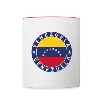 Venezuela - Contrasting Mug - white/red - Front