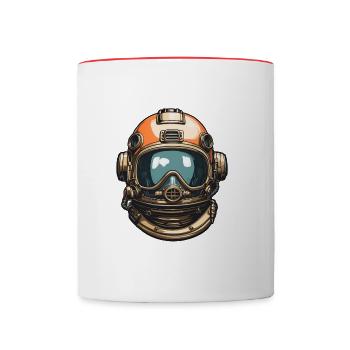 Jetpilot Helm - Tasse zweifarbig - Weiß/Rot - Vorne