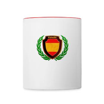 Spain Spain - Contrasting Mug - white/red - Front