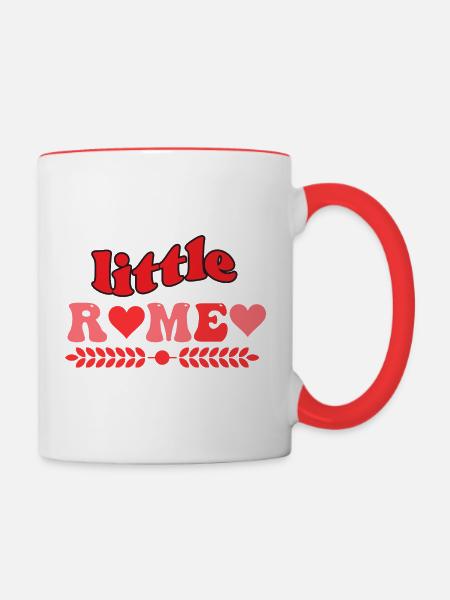 Little Romeo - Tasse zweifarbig - Weiß/Rot